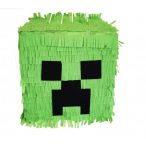 Minecraft formájú piñata